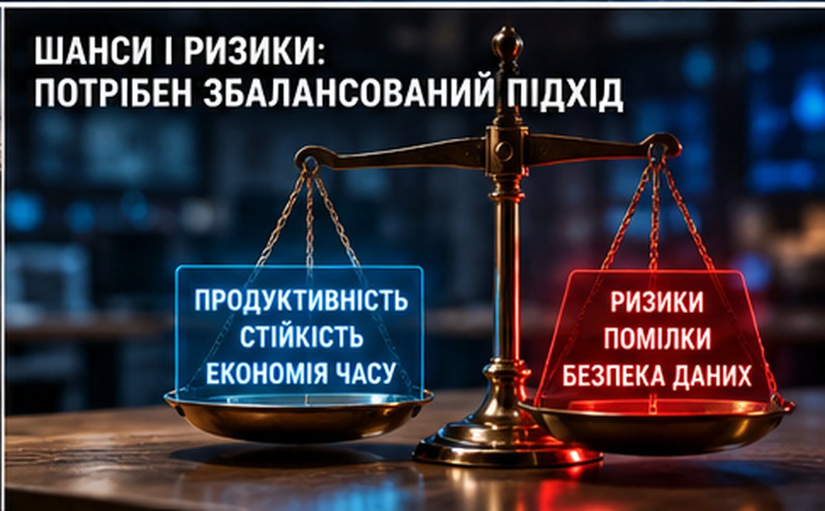 Шанси і ризики: потрібен збалансований підхід